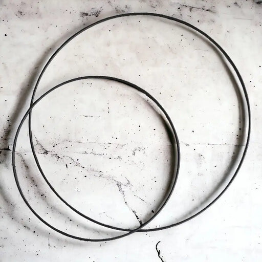 Black Metal Craft Ring 30 and 40cm DecoDeb
