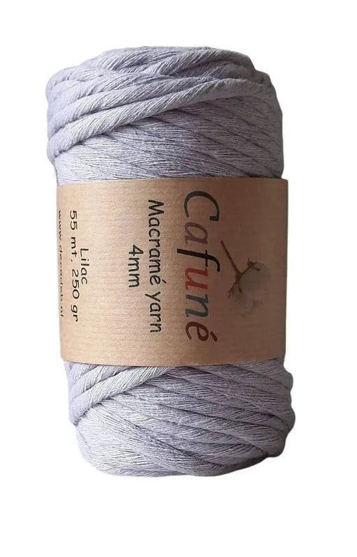 Cafuné Macramé Yarn 4mm Lilac DecoDeb