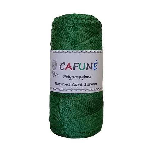 Cafuné Polypropylene Macramé Cord 1.5mm Grass Cafuné
