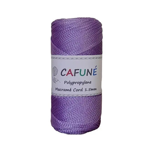 Cafuné Polypropylene Macramé Cord 1.5mm Lavender Cafuné