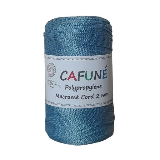 Cafuné Polypropylene Macramé Cord 2mm Soft blue Cafuné