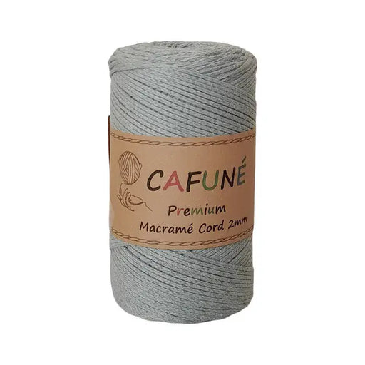 Cafuné Premium Macramé Cord 2mm Eucalyptus DecoDeb