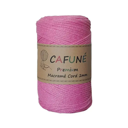 Cafuné Premium Macramé Cord 2mm Pink Cafuné