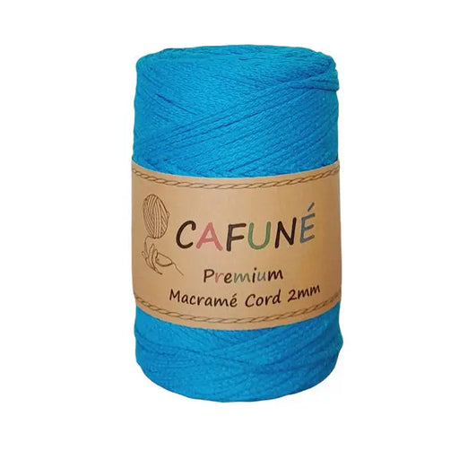 Cafuné Premium Macramé Cord 2mm Turquoise Cafuné