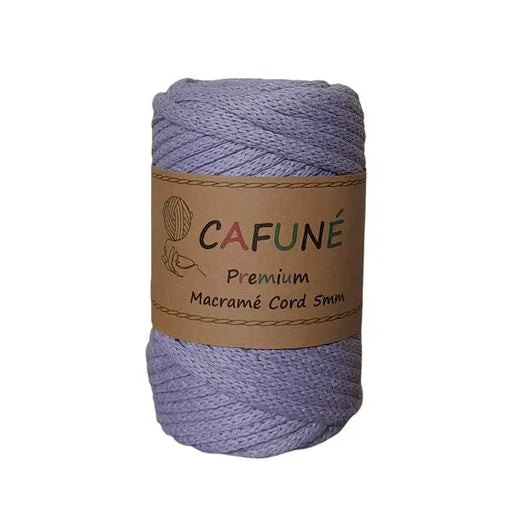 Cafuné Premium Macramé Cord 5mm Lilac Cafuné