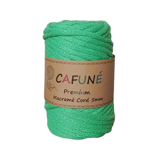 Cafuné Premium Macramé Cord 5mm Neon green DecoDeb