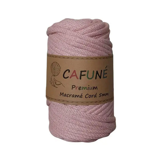 Cafuné Premium Macramé Cord 5mm Salmon pink Cafuné