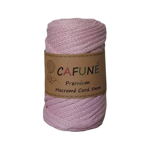 Cafuné Premium Macramé Cord 5mm Soft pink Cafuné