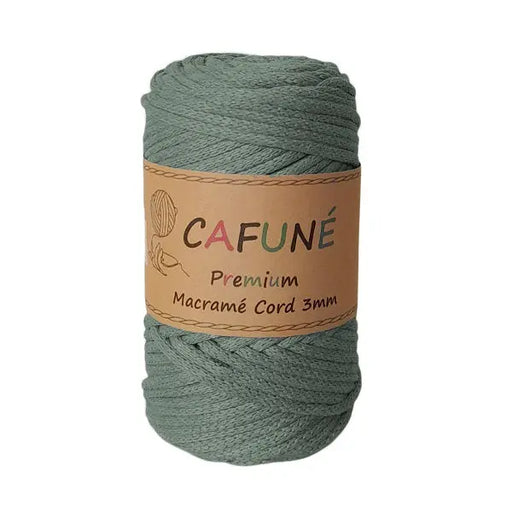 Cafuné Premium macramé Cord 3mm Eucalyptus Cafuné