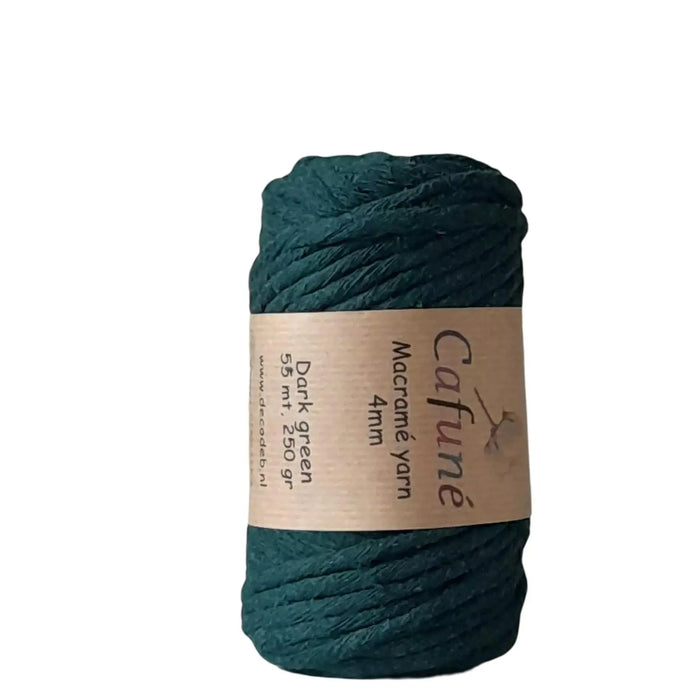 Cafuné Macramé Yarn 4mm Green