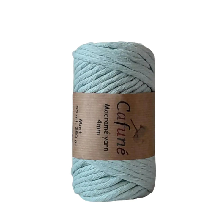 Cafuné Macramé Yarn 4mm Mint