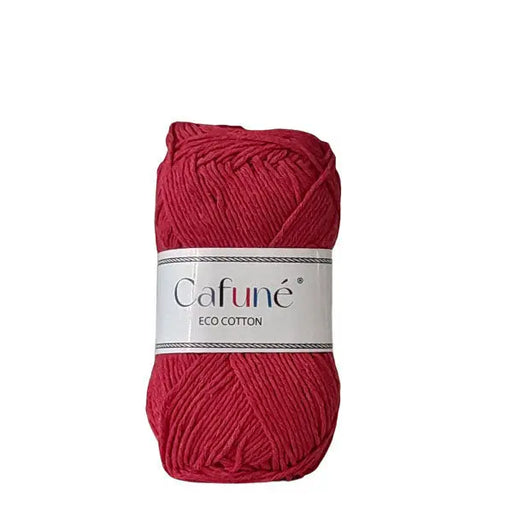 Eco Cotton Yarn Red Cafuné