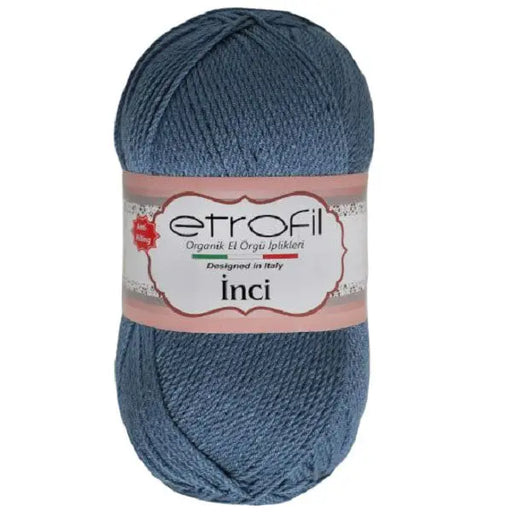 Etrofil Anti Pilling Yarn Antique Blue No 75059 Etrofil