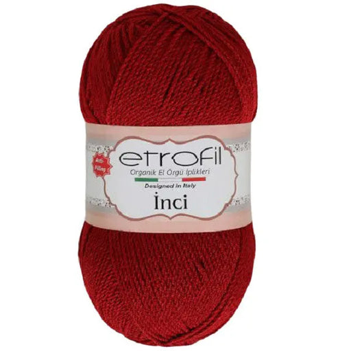 Etrofil Anti Pilling Yarn Dark Red No 73047 Etrofil