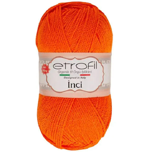 Etrofil Anti Pilling Yarn Orange No 72044 Etrofil
