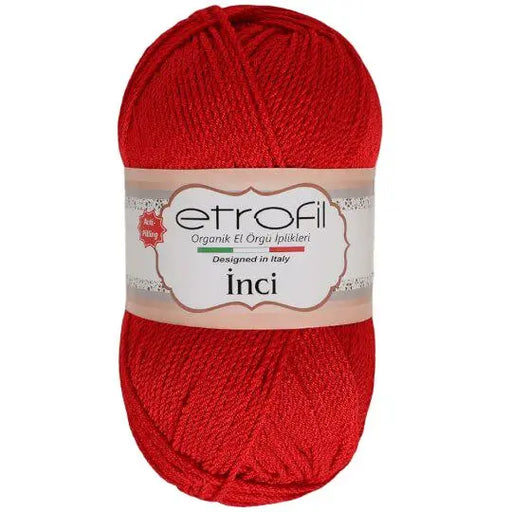 Etrofil Anti Pilling Yarn Red No 73046 Etrofil