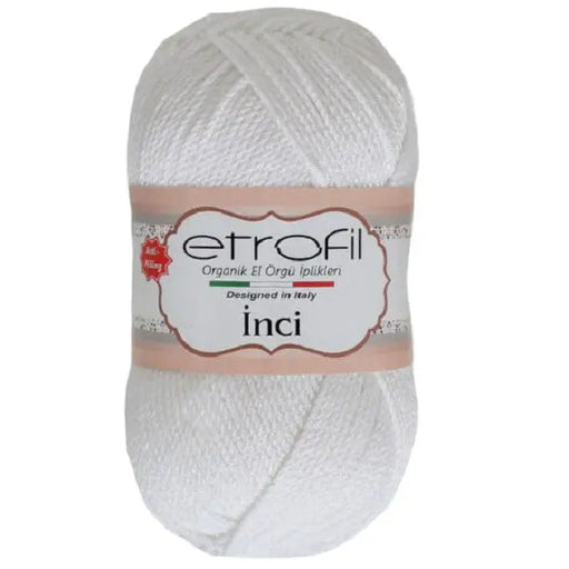 Etrofil Anti Pilling Yarn White - No 70171 Etrofil