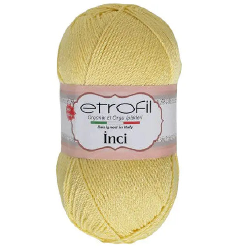 Etrofil Anti Pilling Yarn Yellow No 72008 Etrofil