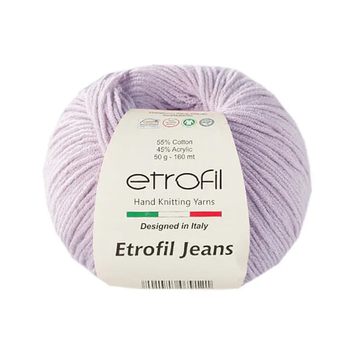 Etrofil Jeans Yarn No 16 Lilac - DecoDeb