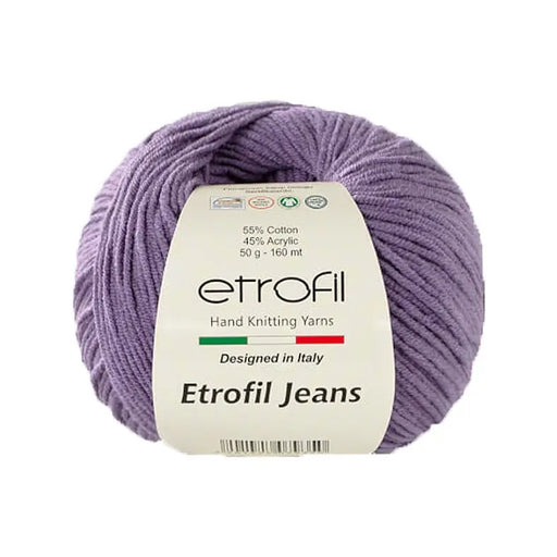 Etrofil Jeans Yarn No 17 Purple - DecoDeb