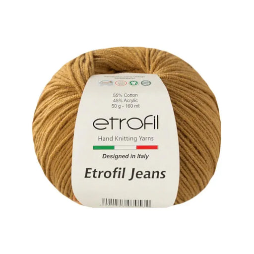 Etrofil Jeans Yarn No 47 Dark Mustard - DecoDeb