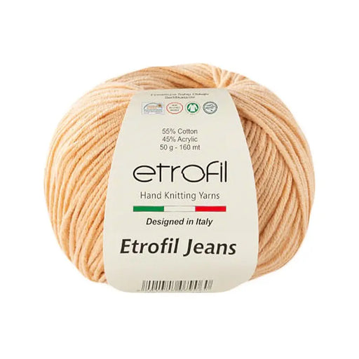 Etrofil Jeans Yarn No 5 Apricot - DecoDeb