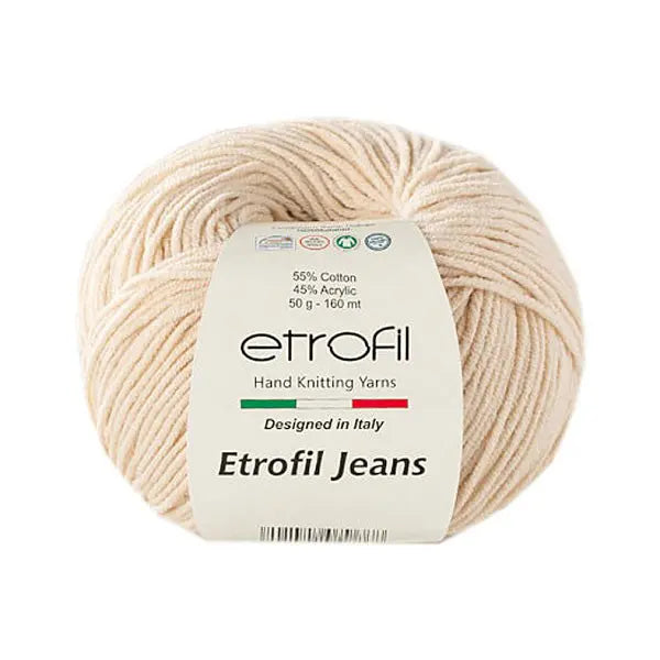 Etrofil Jeans Yarn No 70 Beige Etrofil