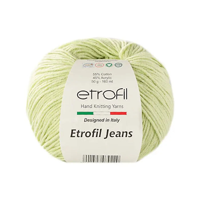 Etrofil Jeans Yarn No24  Light Green - DecoDeb