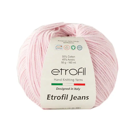 Etrofil Jeans Yarn No33 Pink - DecoDeb