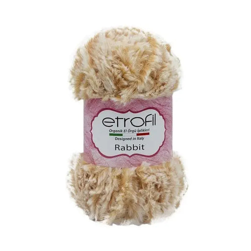 Etrofil Rabbit Furry Yarn Beige No 70718 Etrofil