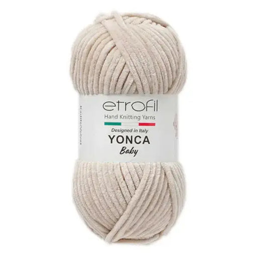 Etrofil Yonca Baby Velvet Yarn Beige No 70703 - DecoDeb