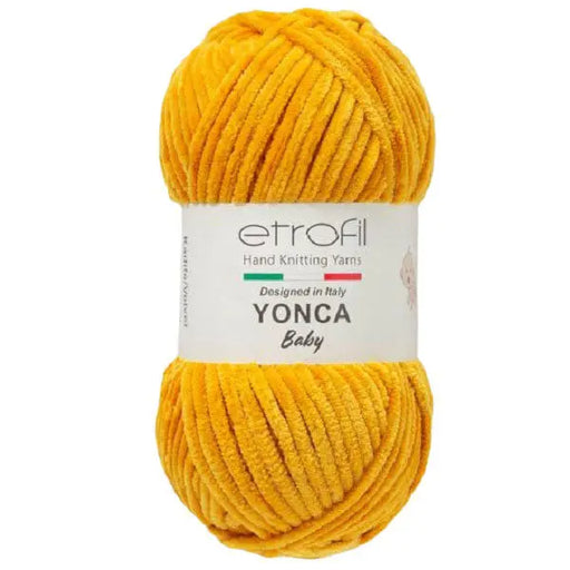 Etrofil Yonca Baby Velvet Yarn Mustard No 70214 Etrofil