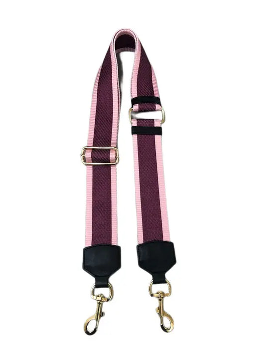 Fabric Shoulder Strap for Bag - Crossbody-bagstrap Pink - Purple Cafuné
