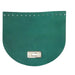 Leather Bag Flap Cover With Buckle - 22x19cm-Green Cafuné