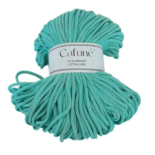 Premium Braided Cotton Cord 5mm (100 m) | Macrame rope, Crochet cord