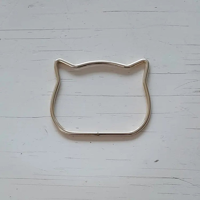 Metal Bag Handle "Cat" Gold Cafuné