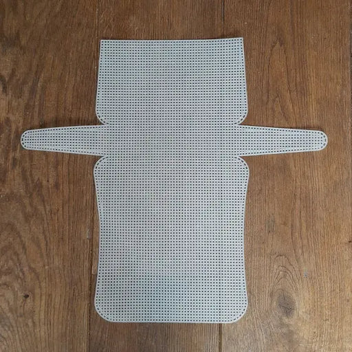 Plastic Canvas - Purse Mash Knitting Sheet Medium White Cafuné