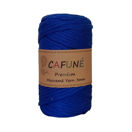 Premium Macramé Yarn 3mm Indigo Cafuné
