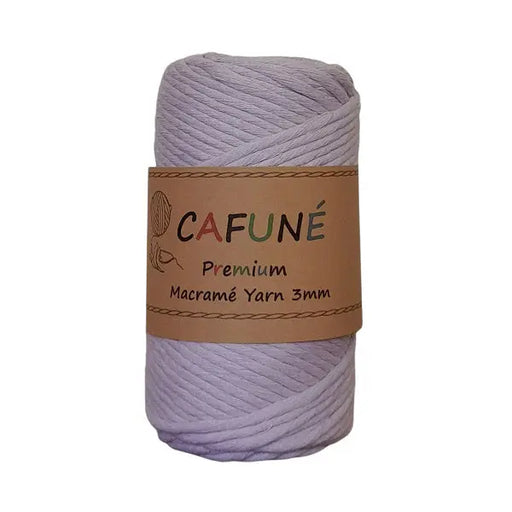 Premium Macramé Yarn 3mm Lilac Cafuné