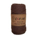 Premium Macramé Yarn 3mm Rust brown Cafuné