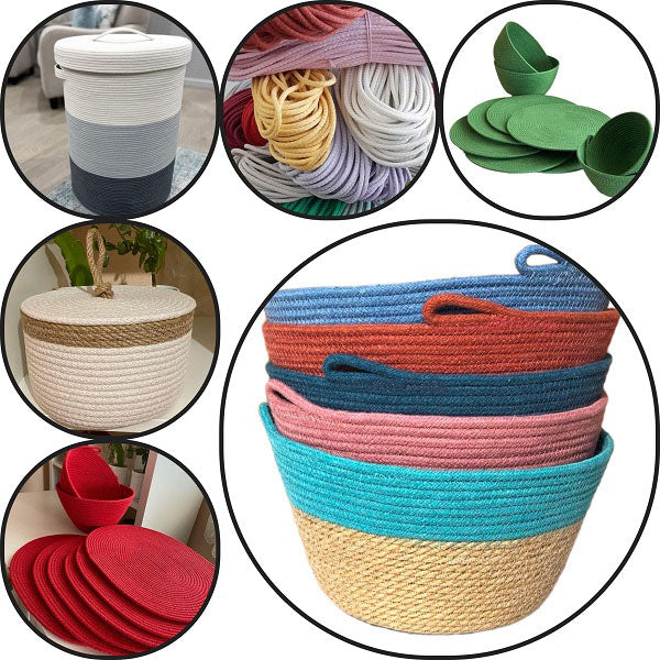 Cafuné Tress Cords, Basket Ropes for Amazing Baskets